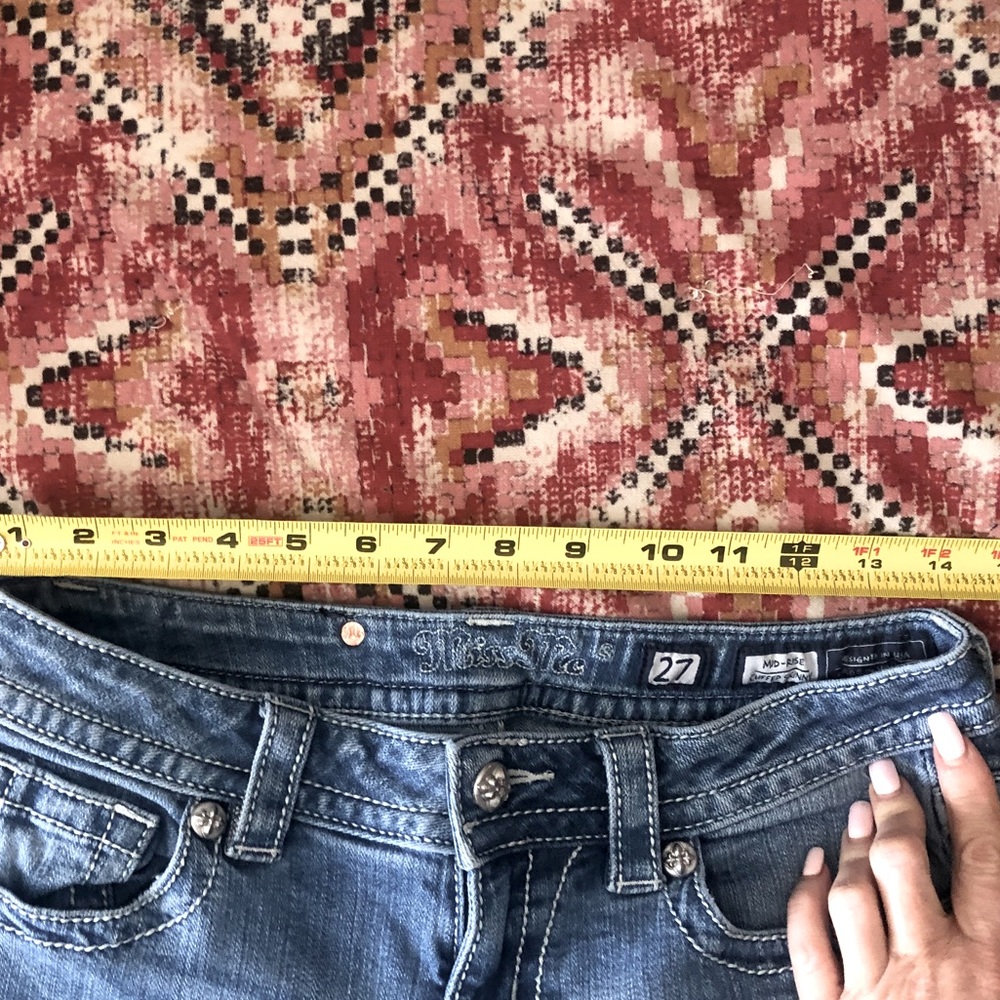 Miss Me Cuffed Skinny 👖 Jeans - Picture 6 of 10